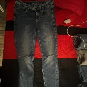 American eagle womens jeans high rise jegging